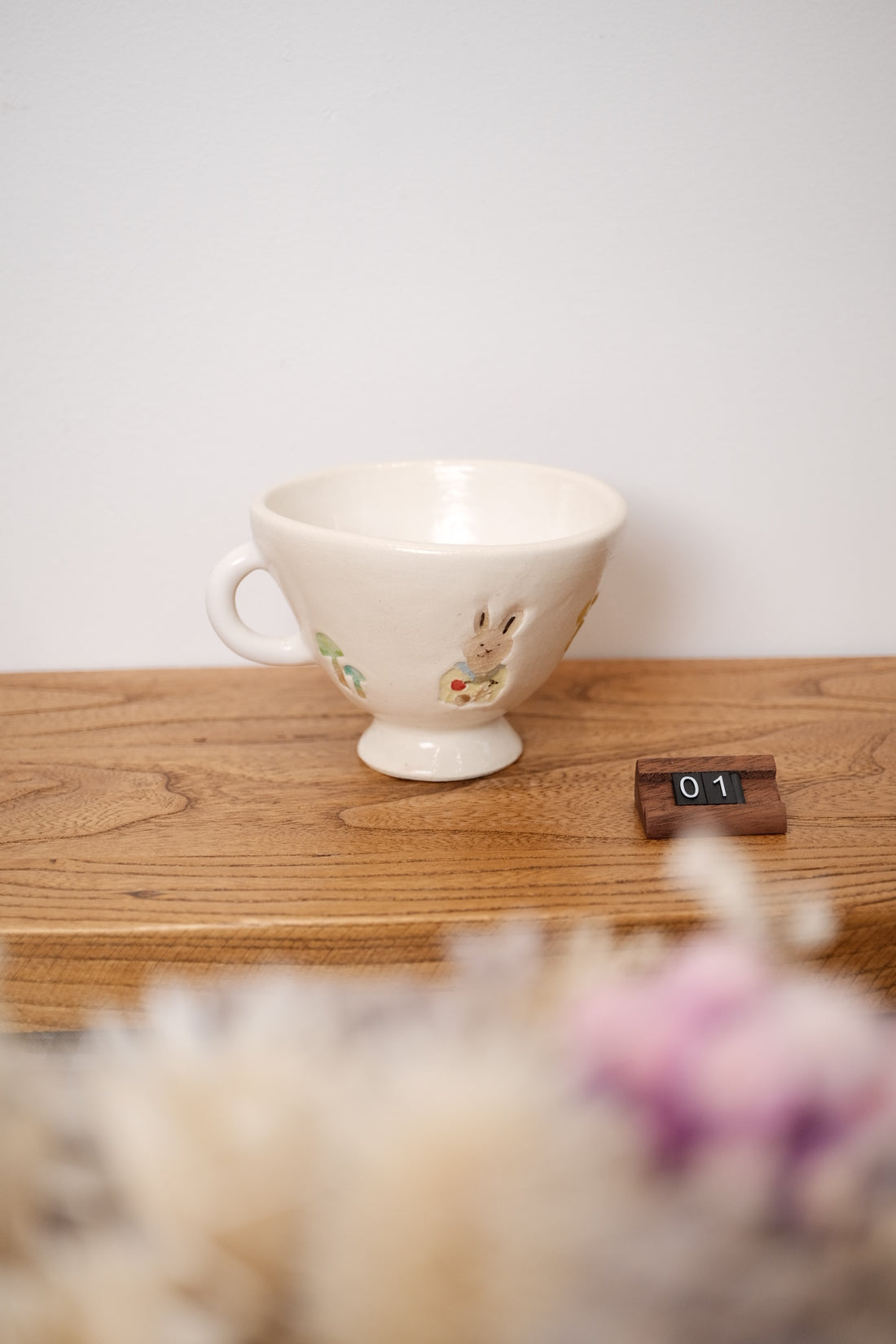 Fukuda Yuko 福田友子 Pedestal Mug FU04