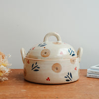 Kumiko Ishikawa 石川久美子 Flower Clay Pot KI18