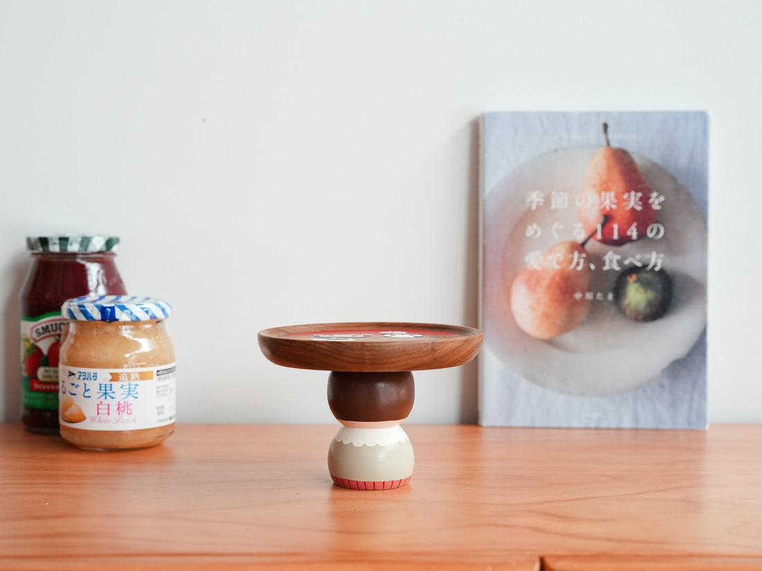 Kiezakka 木繪雜貨 Pedestal Plate - Teapot KZ04