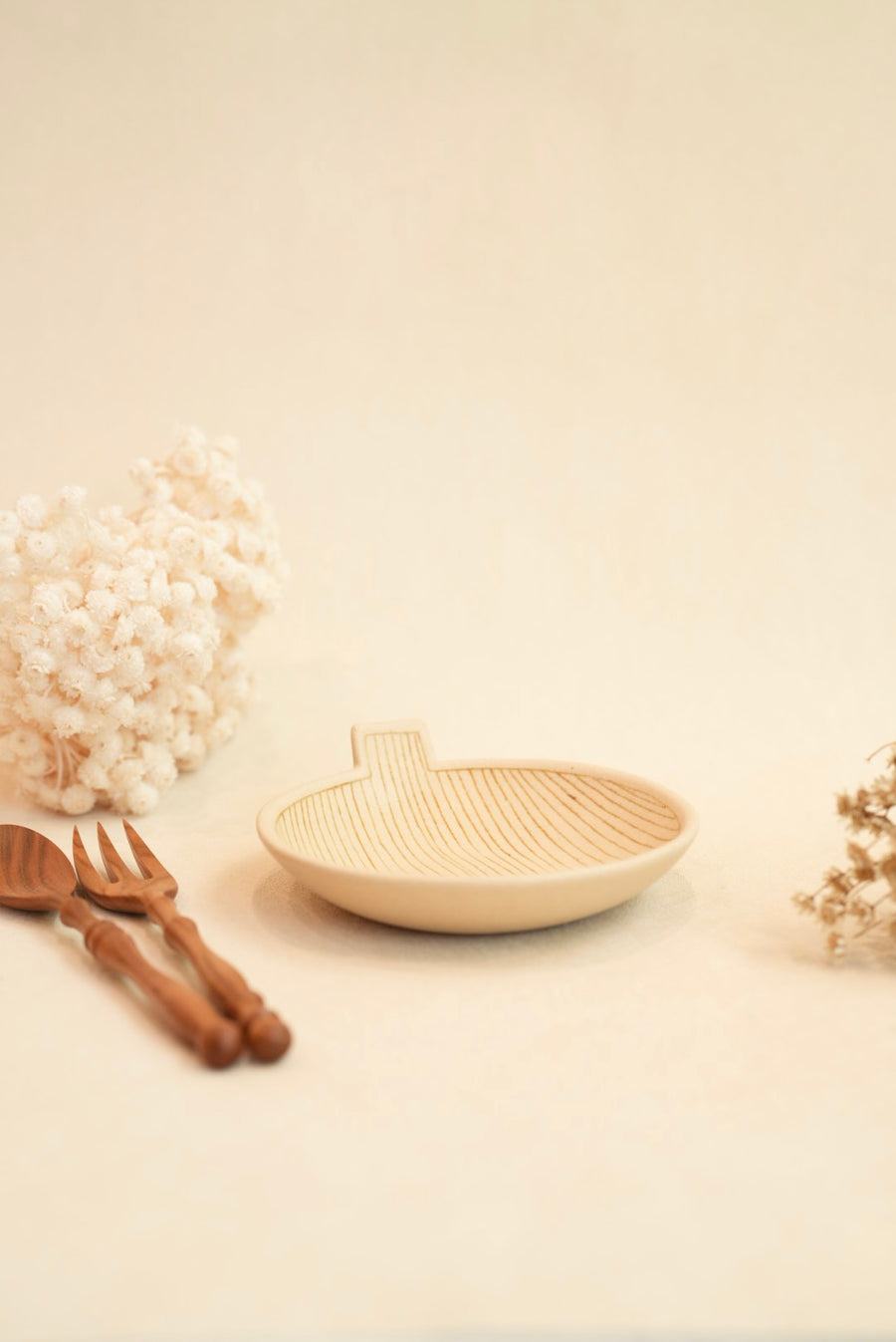 Chiho Yoshida 穗屋工房 Salad Plate - CY26