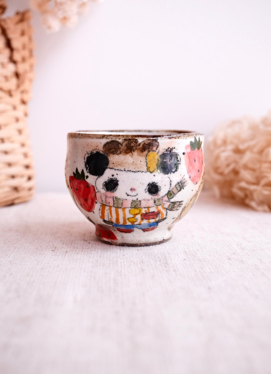 Asako Yamaguchi 山口麻子 Animal Teacup AI14