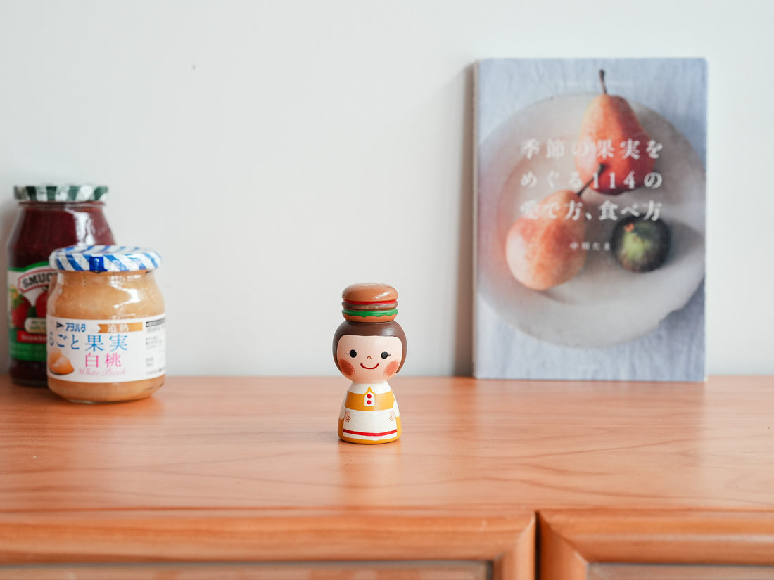 Kiezakka 木繪雜貨 Small Animal Deco - Burger KZ09