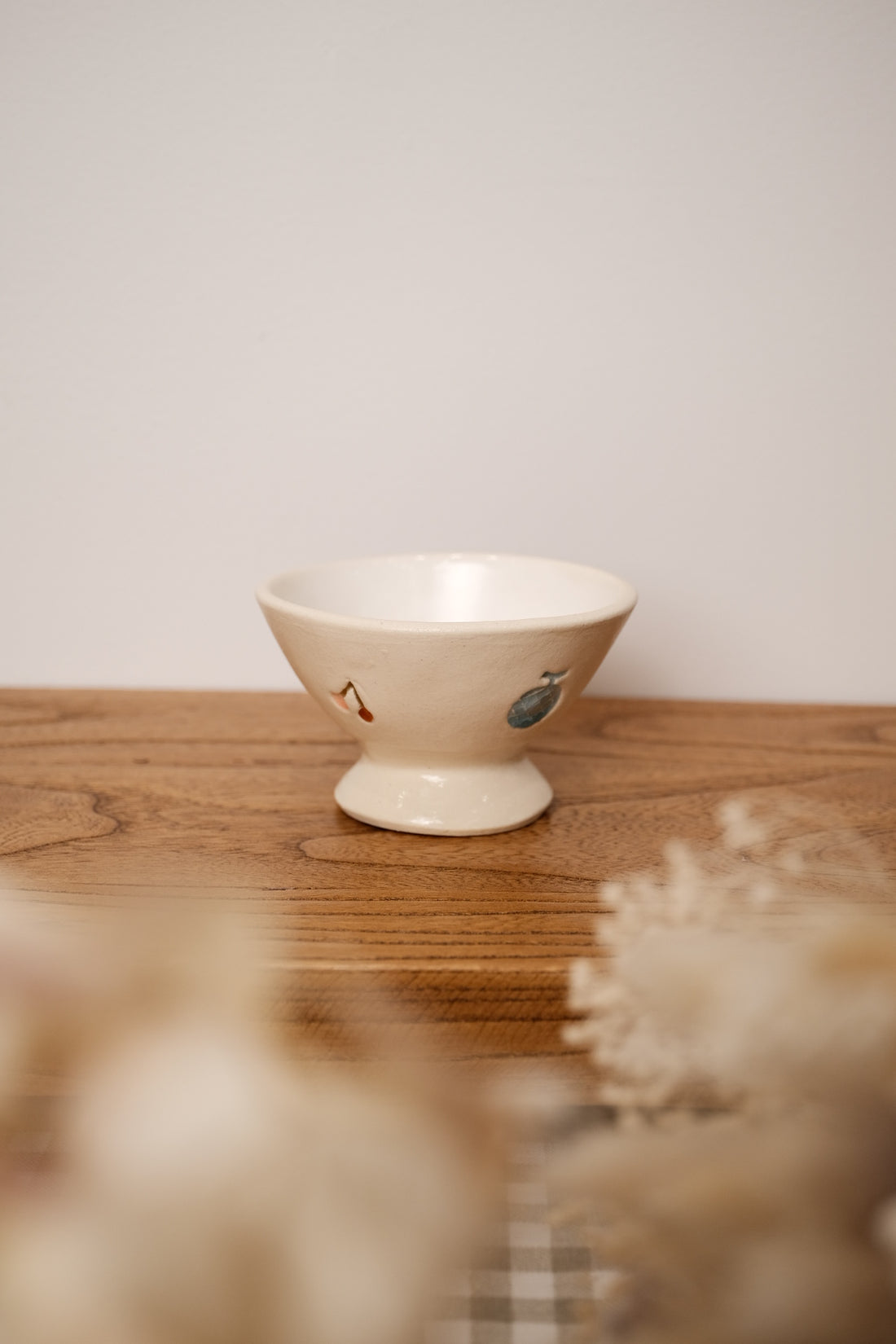 Fukuda Yuko 福田友子 Small Pedestal Bowl FU13
