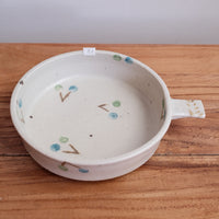 Haruko Harada 原田晴子 Plate with Handle - HH09 #2