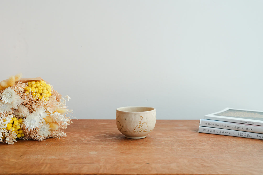 Chiho Yoshida 穗屋工房 Round Free Cup - CY42