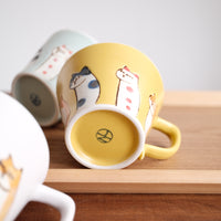 Hasami Ware Matte Cat Mug