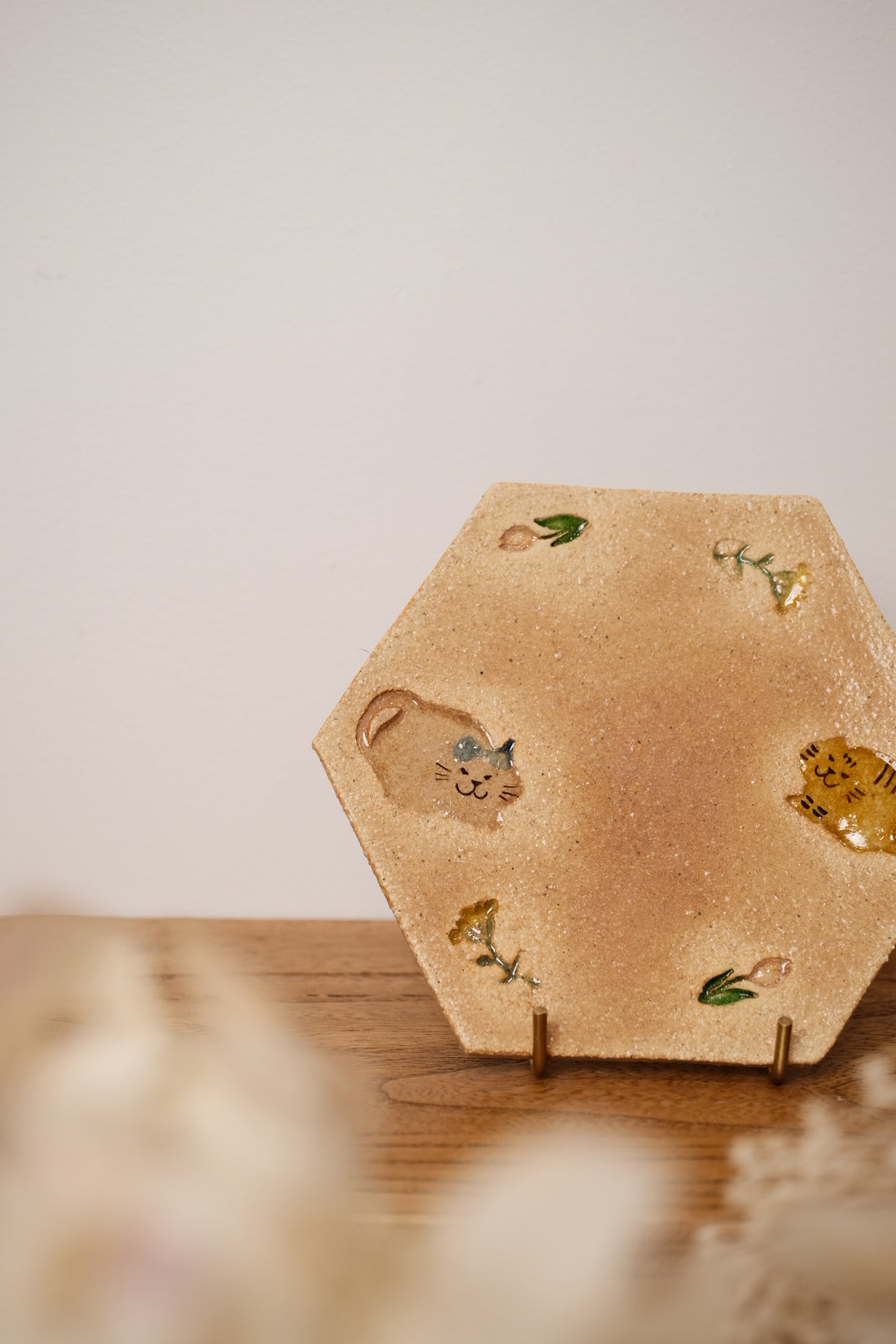 Fukuda Yuko 福田友子 Hexagonal Plate FU06