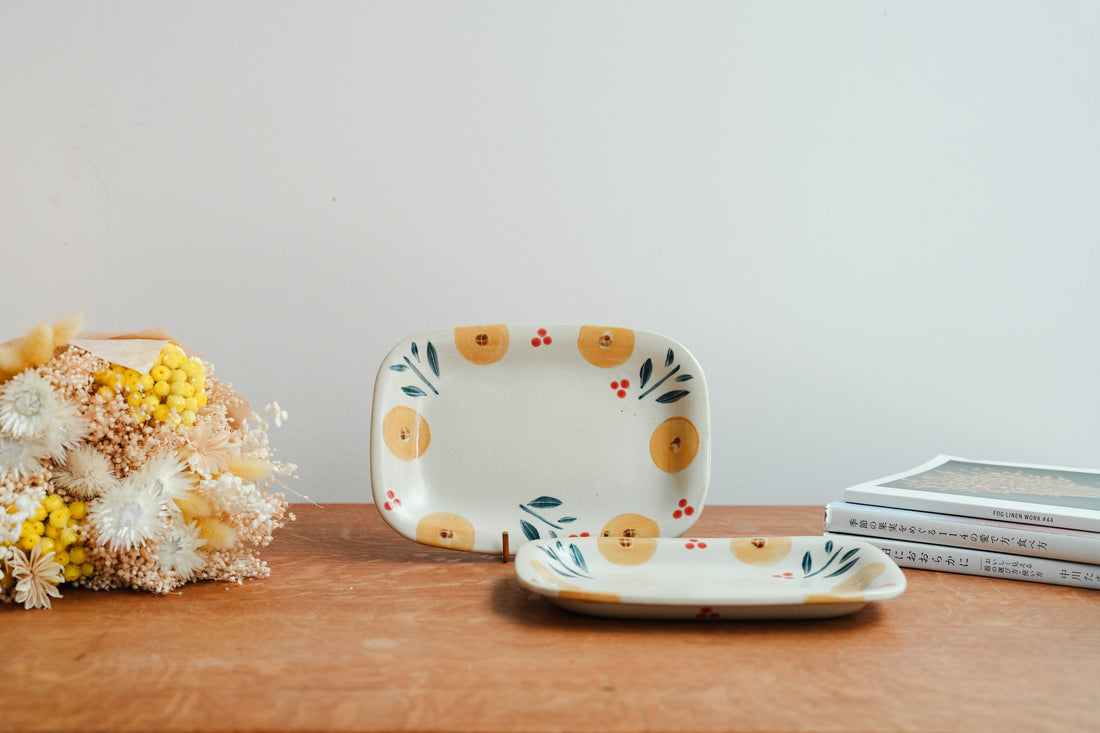 Kumiko Ishikawa 石川久美子 Rectangle Plate KI05