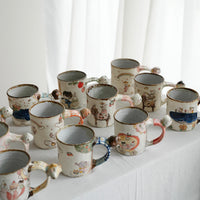 Sayo Horimizu 堀水小夜 Animal Handled Mug SH03