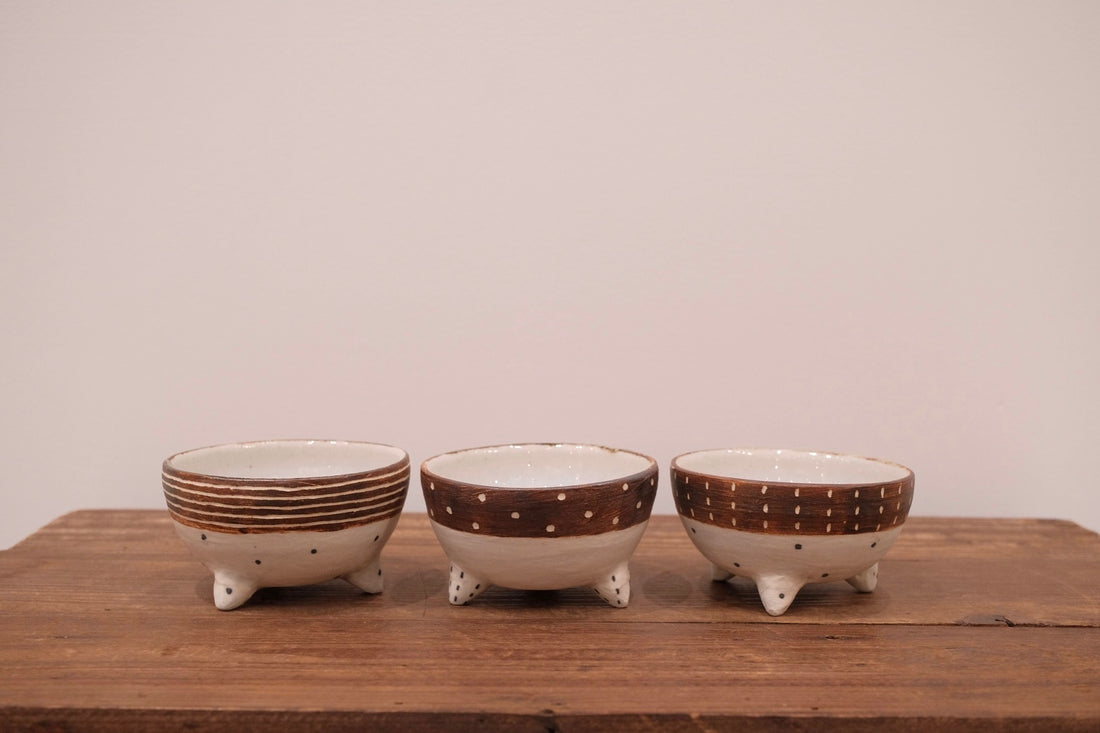 Emishi Kobo 池田匡優&美弥子 - Bowl with Stand EK21