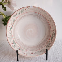 Tsubouchi Mayumi 坪内真弓 Hand Painted Round Deep Plate MT14 - #1