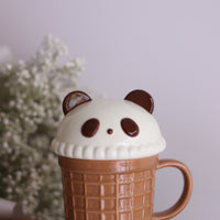 DECOLE Animal Waffle Mug