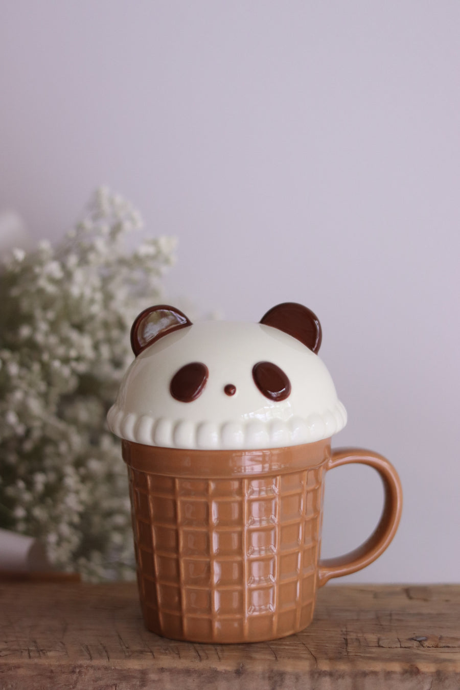 DECOLE Animal Waffle Mug