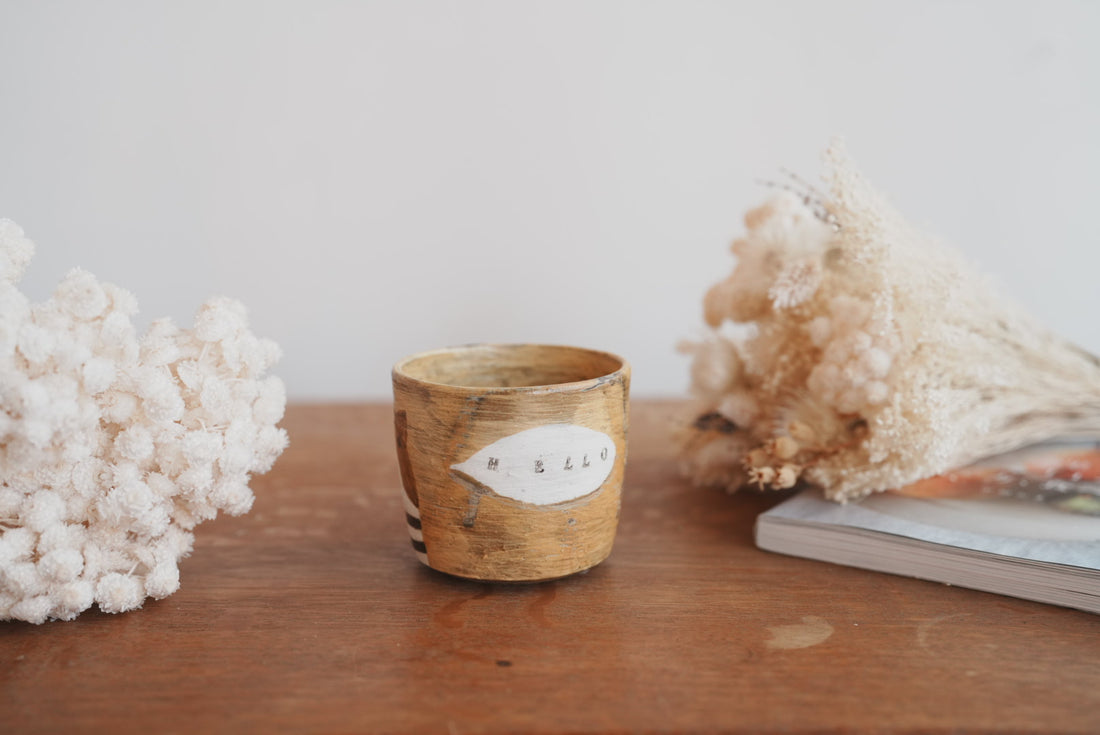 Fumiko Tsuchihashi 土橋文子 - Animal Mug FT02 #7