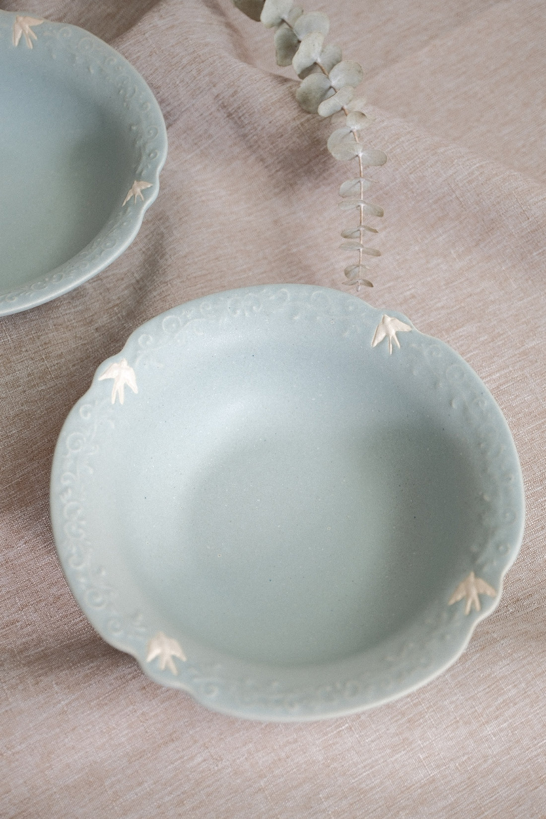 Mashiko Pottery Yoshizawa Bird Bowl