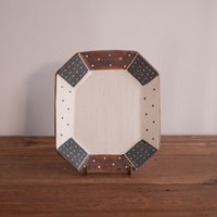 Emishi Kobo 池田匡優&美弥子 - Wide Octagon Plate Small EK05
