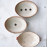 Misuzu Ishigami 石神美鈴 Medium Oval Plate with Handle MIS36