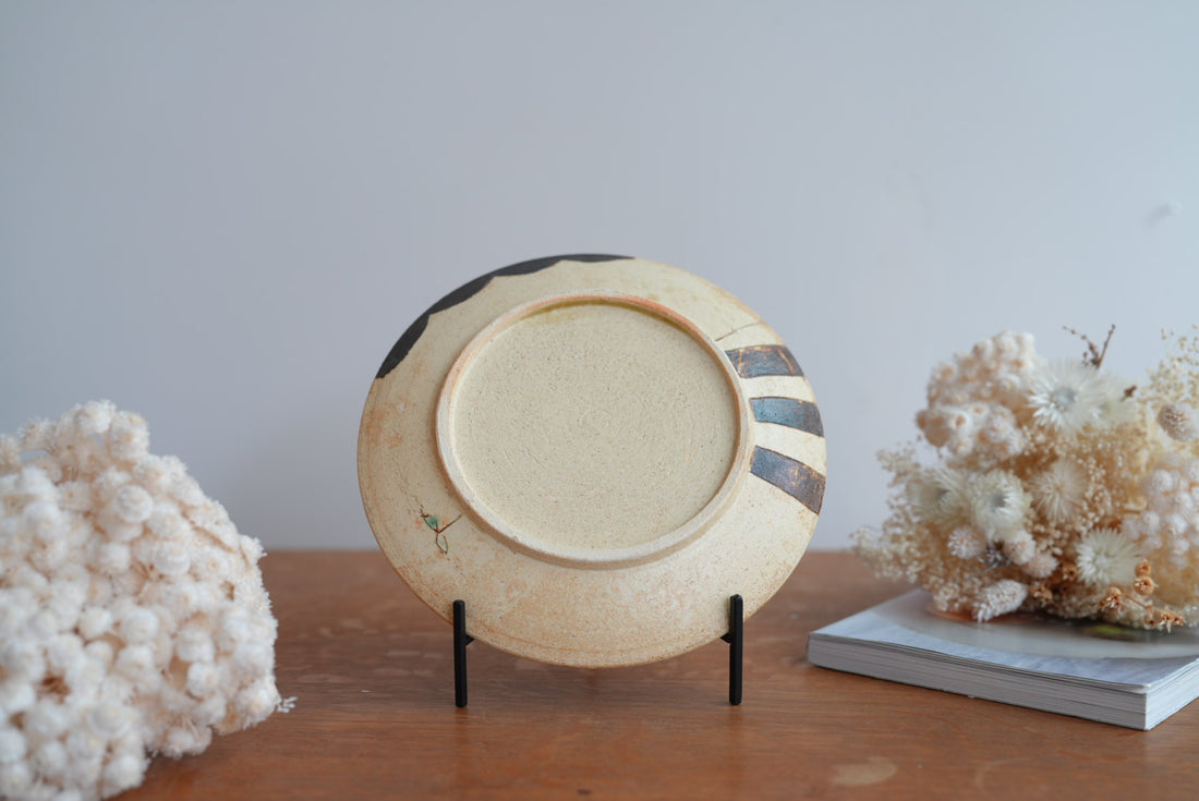 Shoko Hirano 平野照子 Cat Large Plate SR13 #5