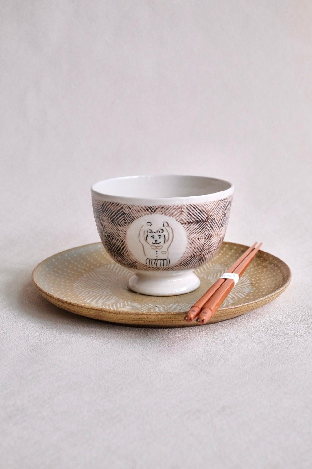 Ayane Hamada 濱田綾音 Large Animal Plate AY11