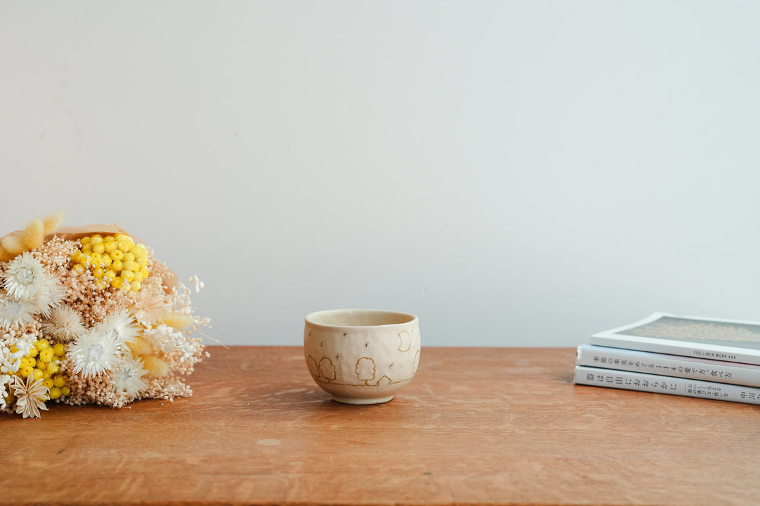 Chiho Yoshida 穗屋工房 Round Free Cup - CY42