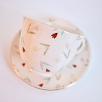 Taki Tomoda 友田多紀 Tulip Cup and Saucer - TT01