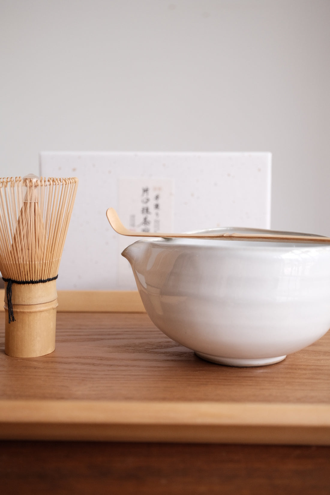 Hasami Ware Kataguchi Matcha Bowl Set