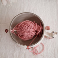 Tsubouchi Mayumi 坪内真弓 Yarn Bowl MT16 - Pink