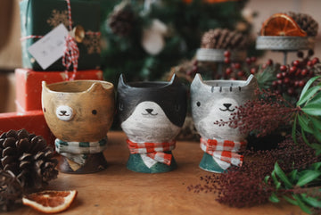 Fumiko Tsuchihashi 土橋文子 - Christmas Goblet FT24