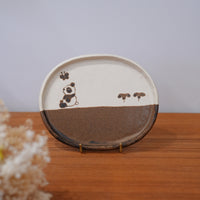 Marubankojo 丸伴工場 - Dual Colours Small Oval Plate MR18