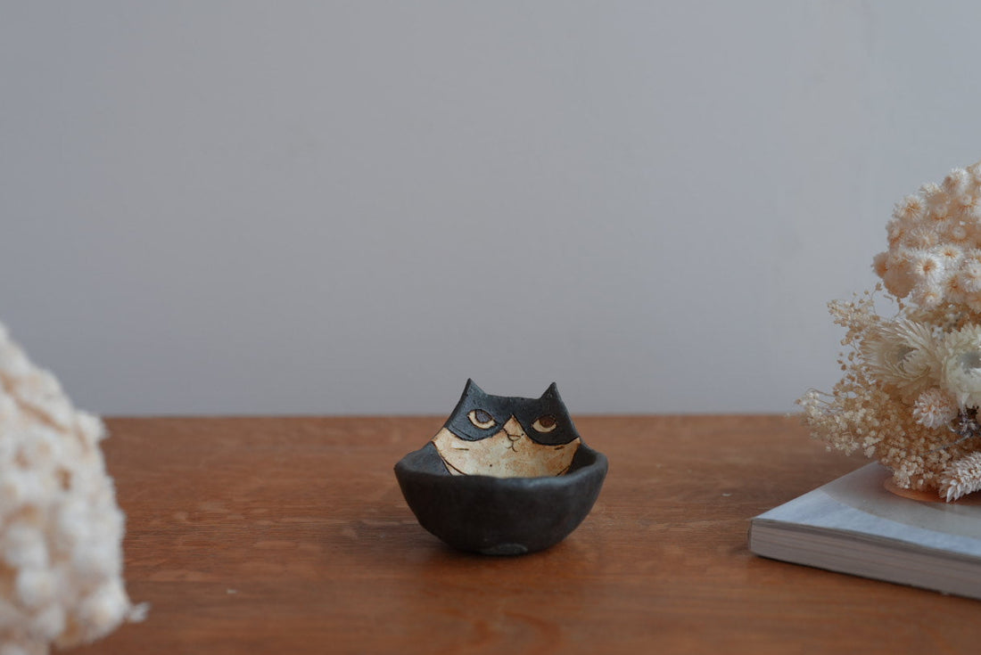 Shoko Hirano 平野照子 Mini Cat Plate SR09 #5