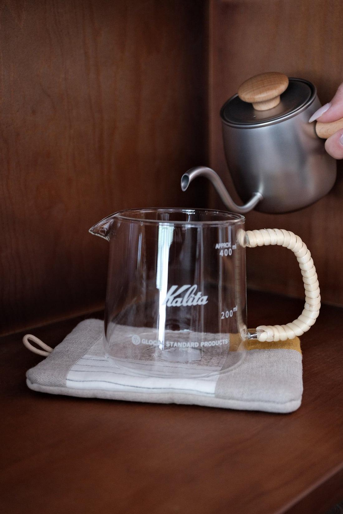 GSP X Kalita Glass Coffee Server