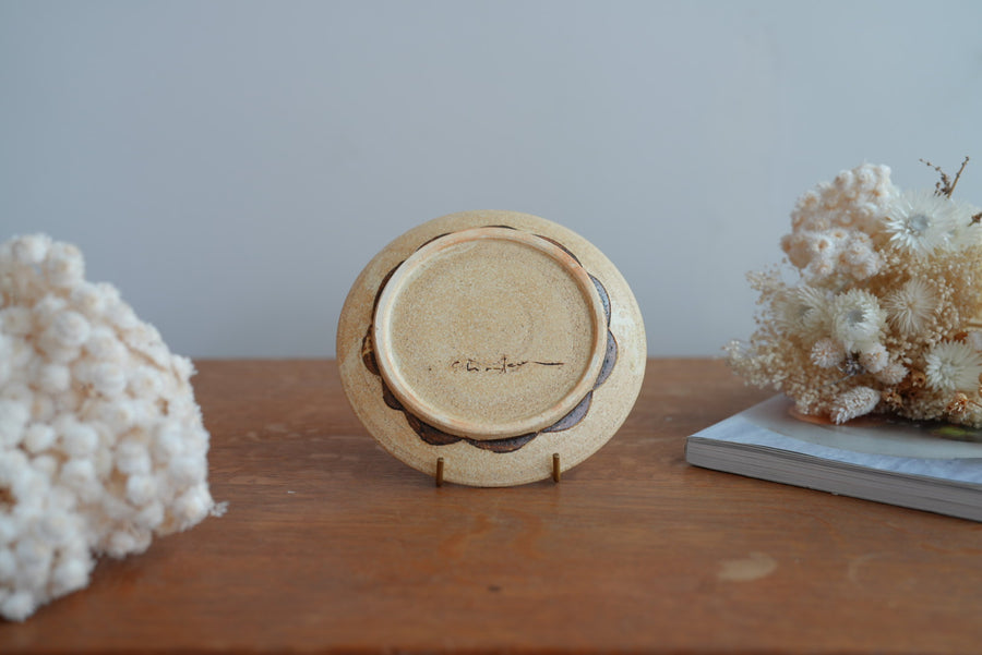 Shoko Hirano 平野照子 Cat Small Plate SR12 #3