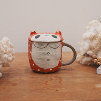 Fumiko Tsuchihashi 土橋文子 - Mug with Lid FT10 #2