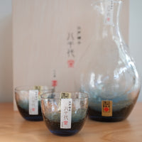 Toyo-sasaki Sake Set-Blue