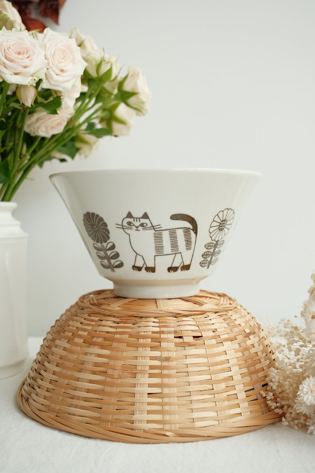 Hasami Ware Ramen Bowl Cat Collection