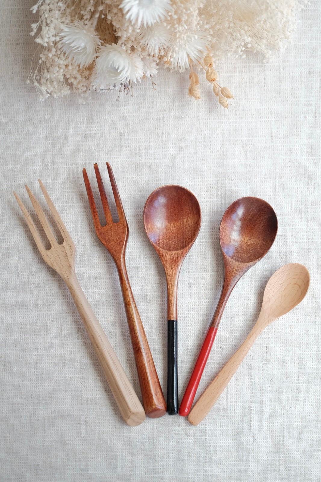 Japanese Natural Wood Fork