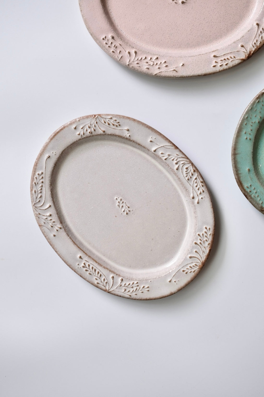 Satomi Motohashi 本橋里美 Oval Plate SM08