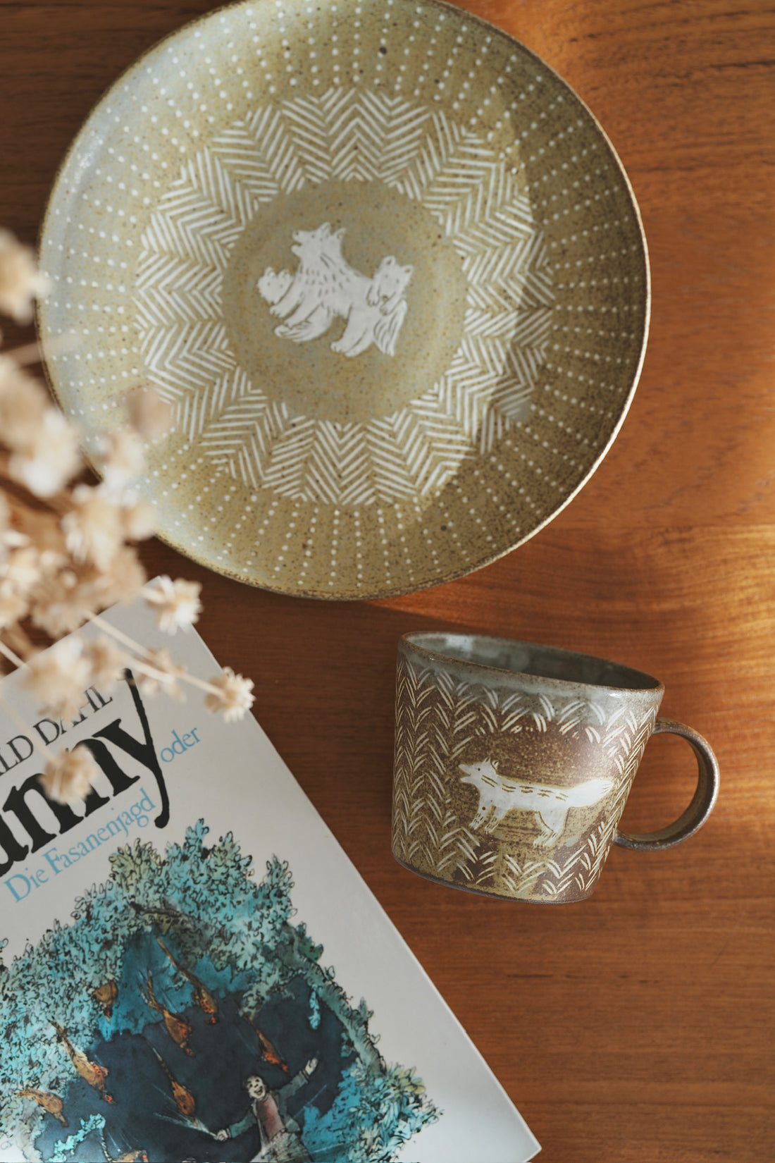 Ayane Hamada 濱田綾音 Large Animal Plate AY11