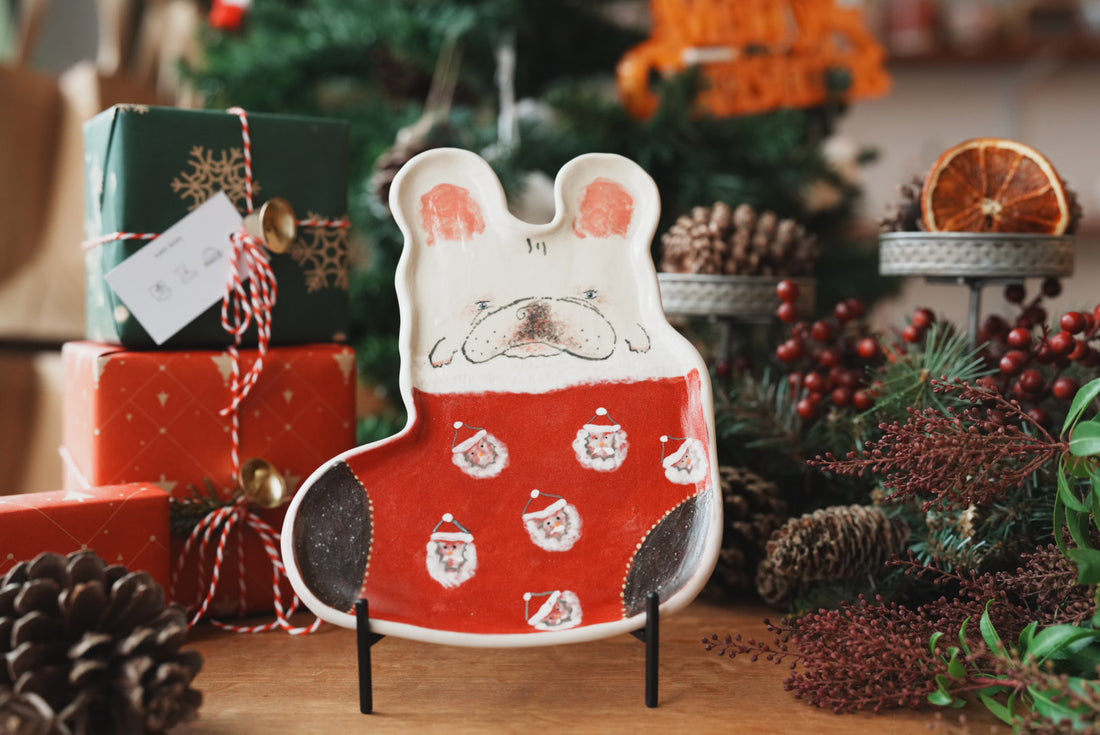 Coco Stone Christmas Plate CS03 #6