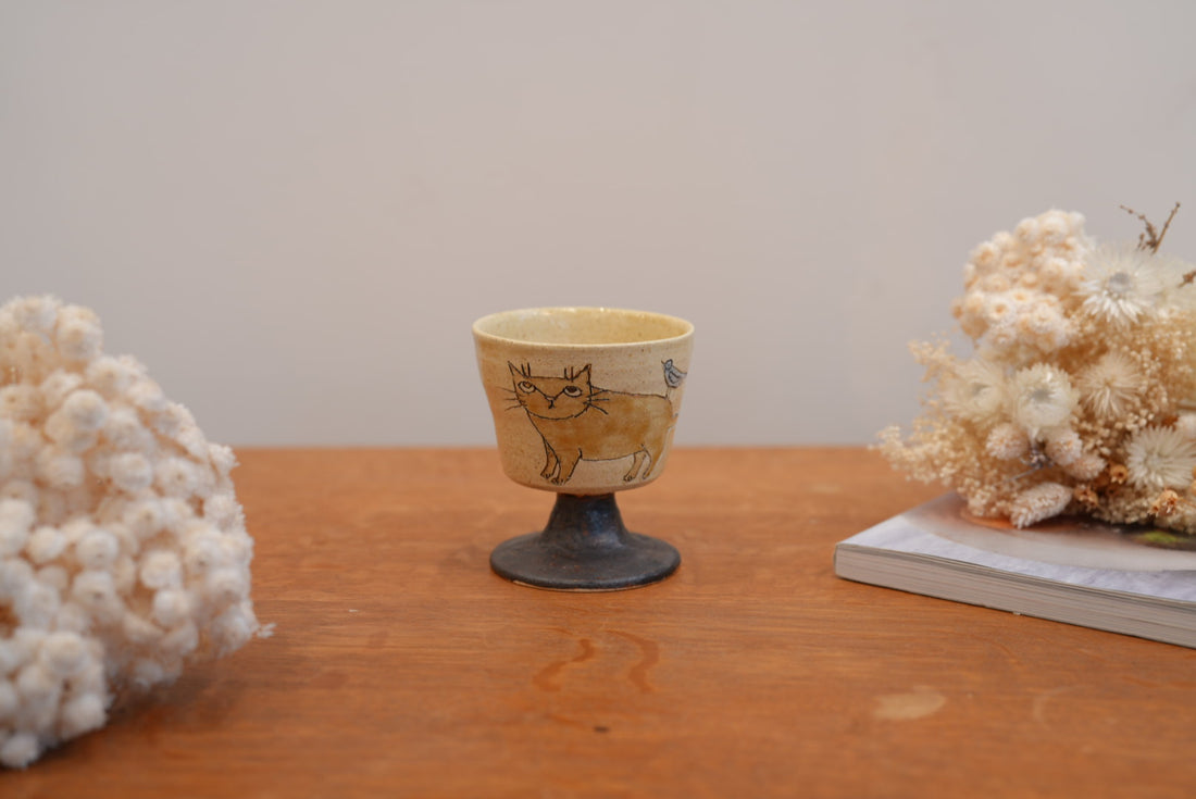 Shoko Hirano 平野照子 Cat Goblet SR10 #5