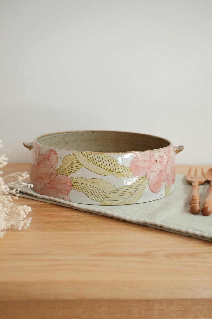 Cool Banana Bowl with Flower Handle