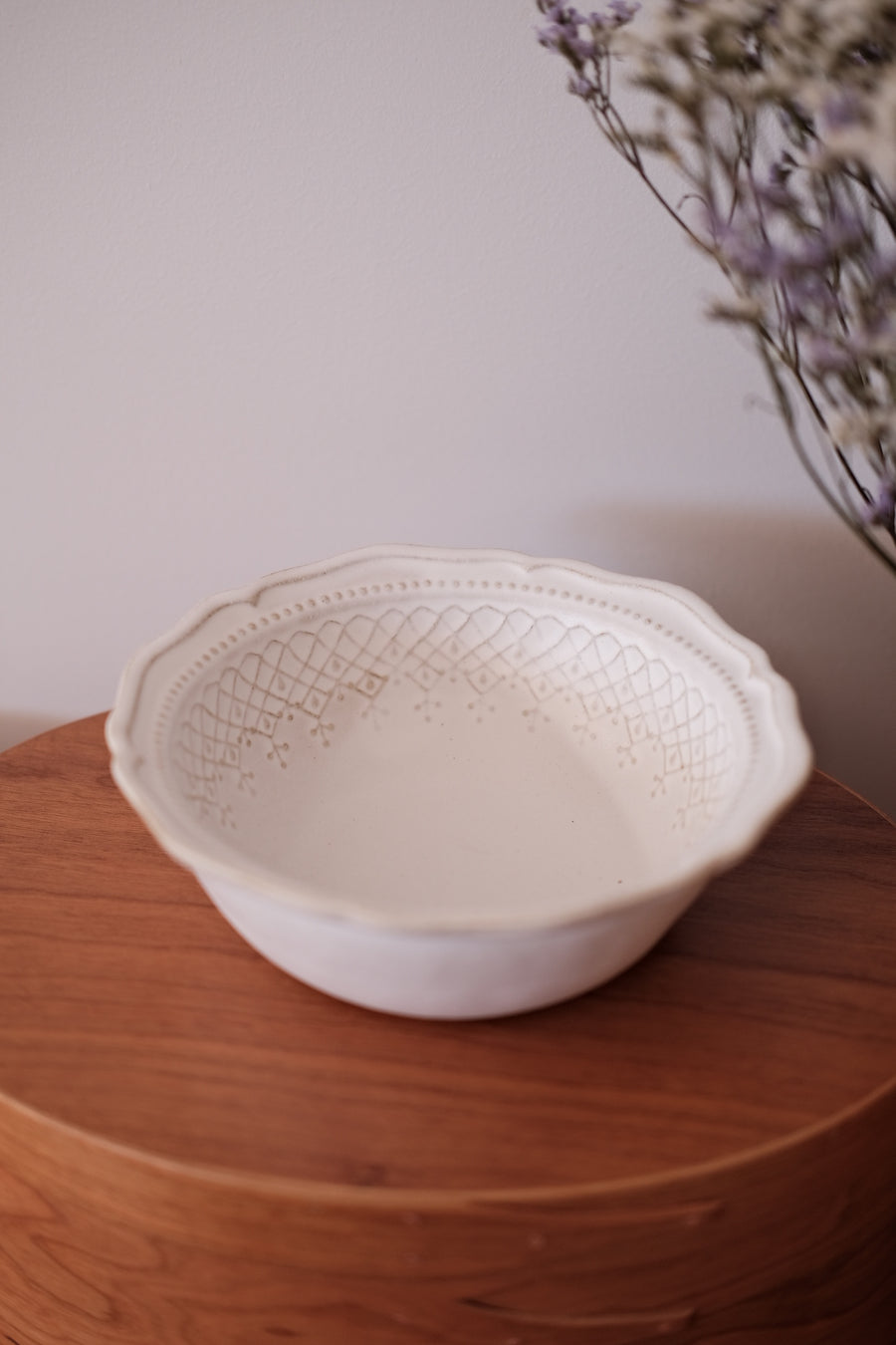 Mishiko Ware White Lace Collection