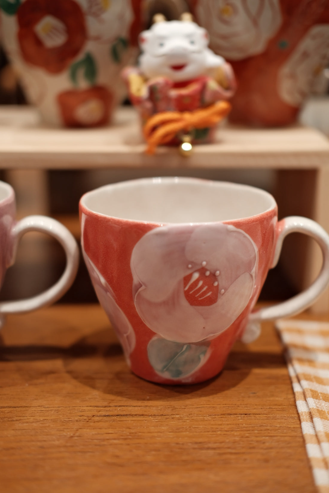 Seto Ware Flower Mug