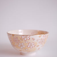 Taki Tomoda 友田多紀 Cherry Blossoms Matcha Bowl  - TT11