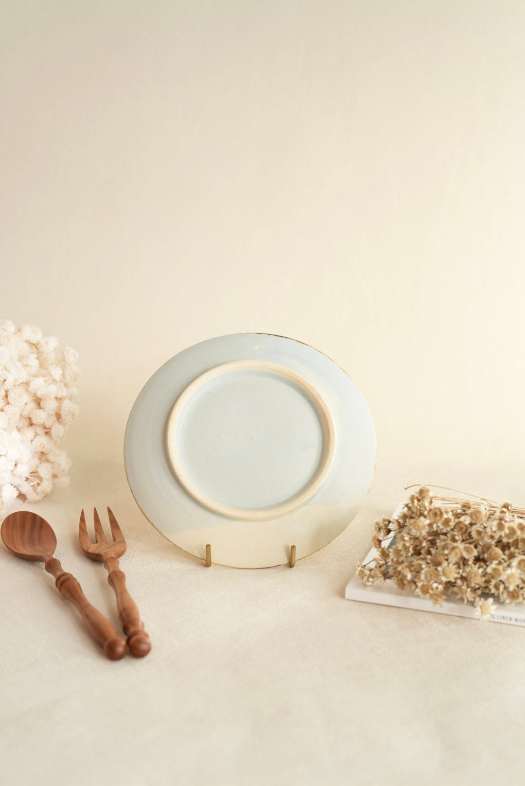 Makiko Sato 佐藤牧子- Duck Round Plate MS01