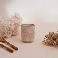 Makiko Sato 佐藤牧子- Pink Mixed Pattern Free Cup MS16