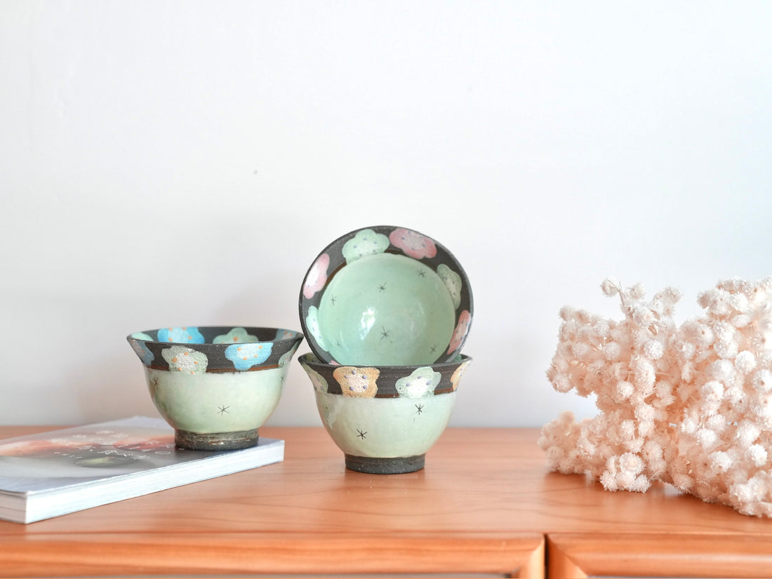 Akemi Nakamura 中村明美 Flower Rice Bowl AN24