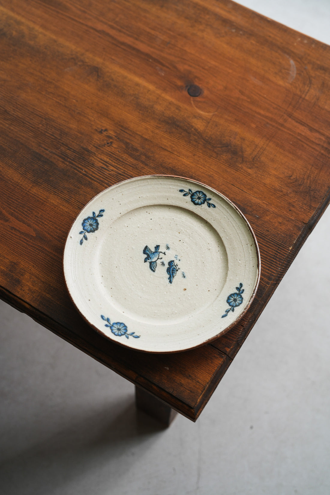 Shinko Nakanishi 中西申幸 Bird Large Plate SN12