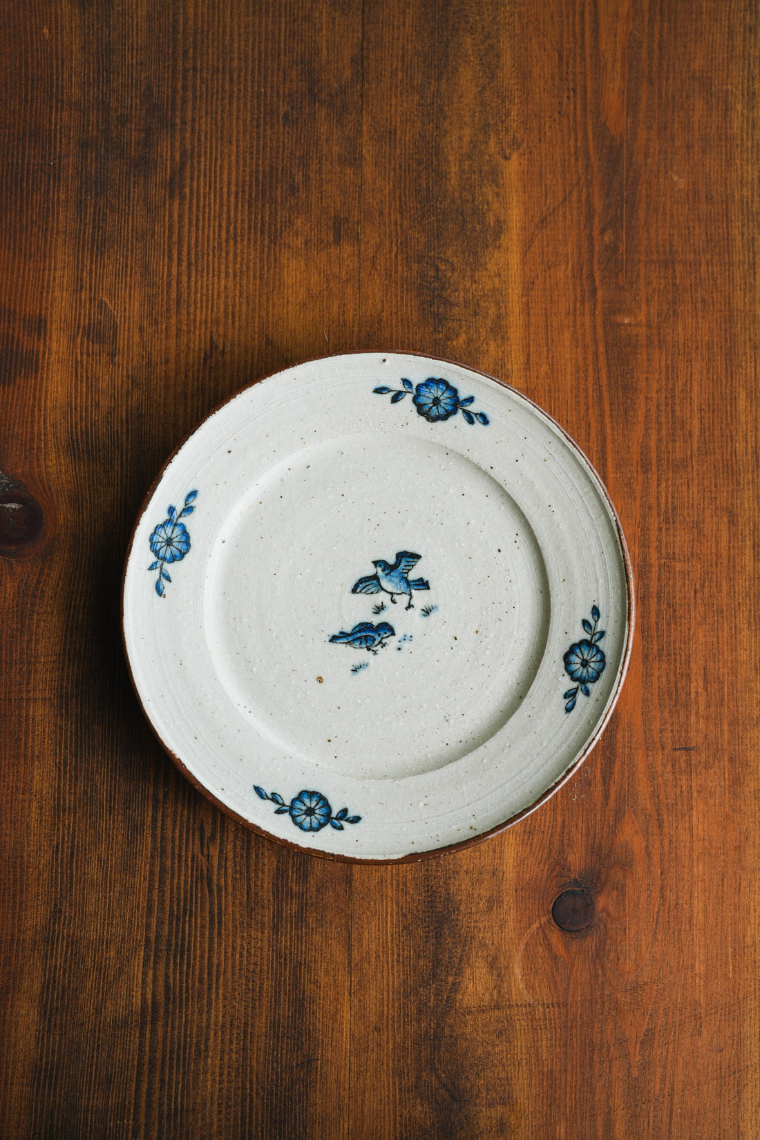 Shinko Nakanishi 中西申幸 Bird Large Plate SN12