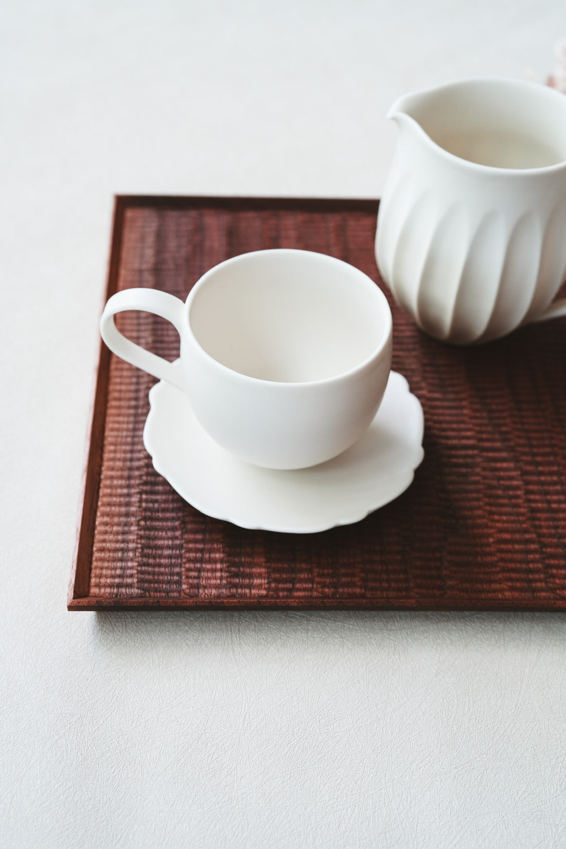 Kazunori Takatsuka 高塚和則 Square Walnut Wood Tray KU05